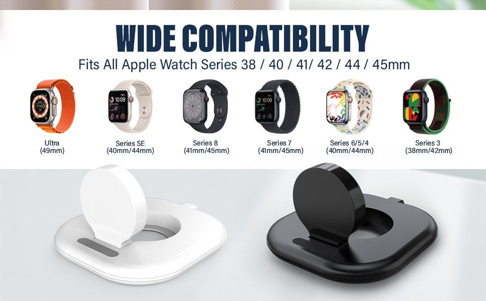 KTEBO for Apple Watch Charger Cable and Dock, TYPEC Portable Wireless