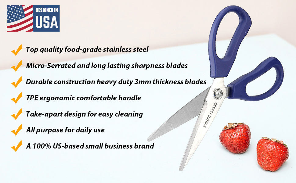 Premium quality food grade multipurpose shears