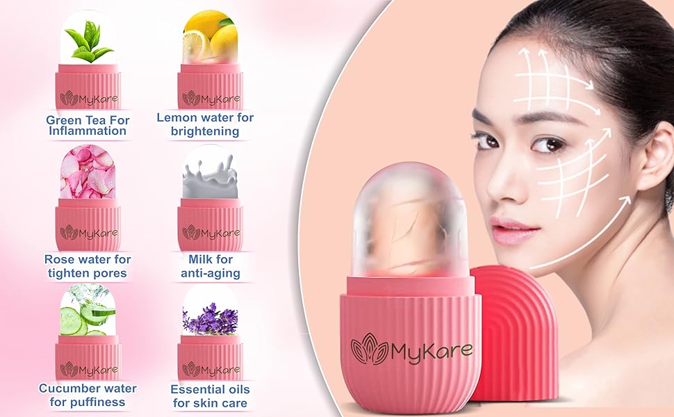 Ice roller for face & eye, ice roller mould for women used to tighten