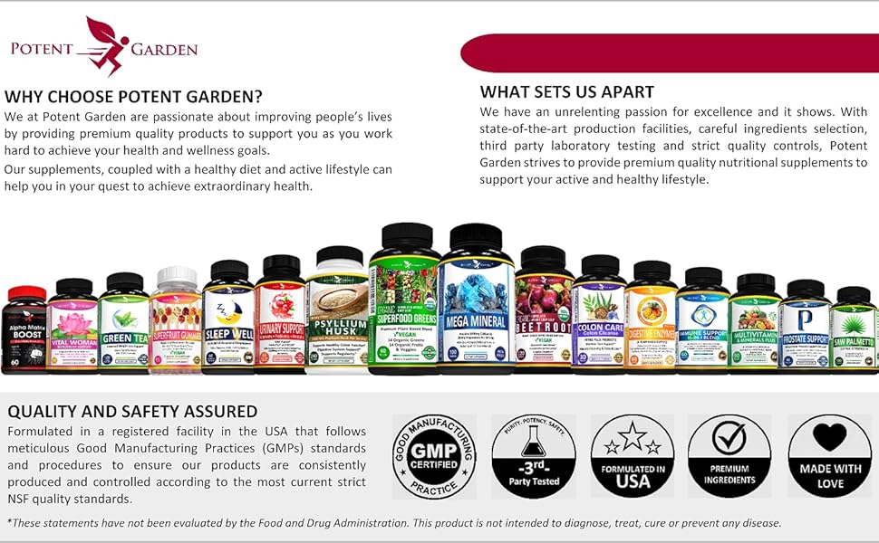 why choose potent garden?