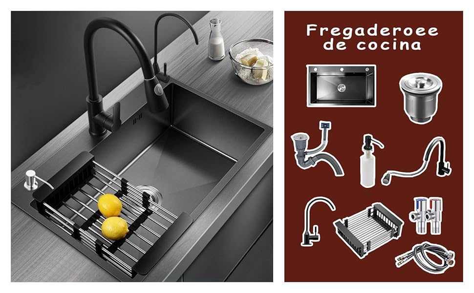 fregadero de la cocina