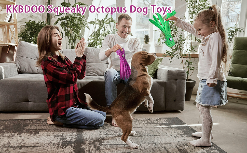 Octopus Dog Toys
