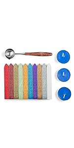 Mix Color Wicked Sealing Wax Set