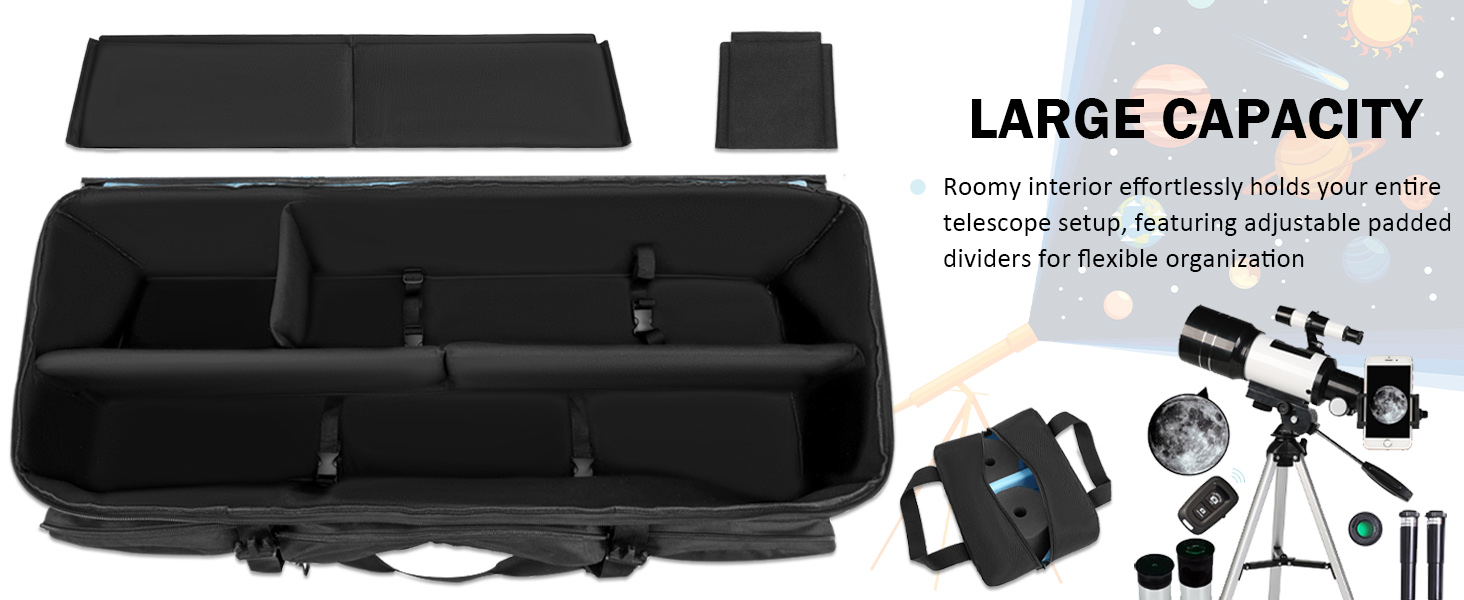 SLINRKE Telescope Travel Bag 40.8" Multipurpose