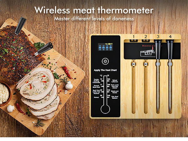 wireless meat thermometer