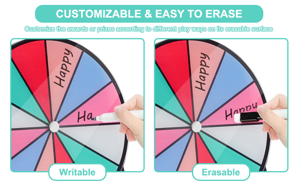 Spinning Prize Wheel