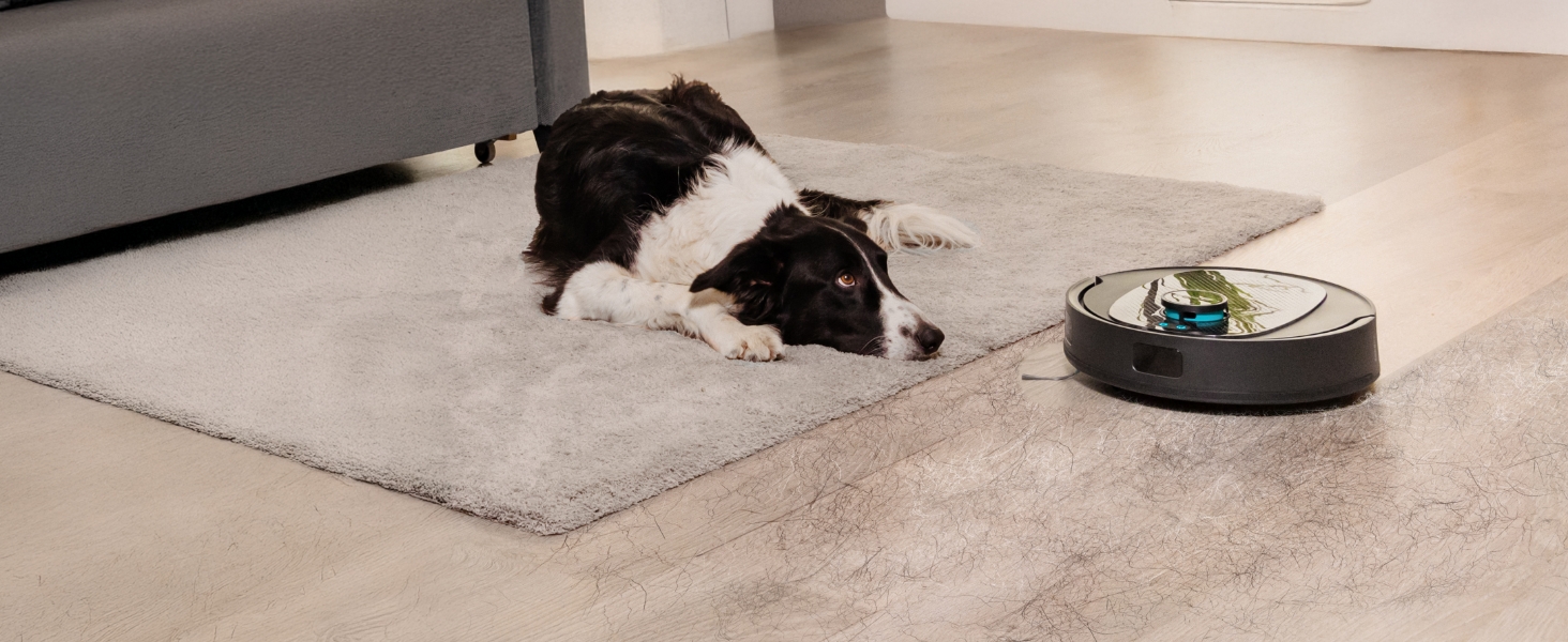 Robot aspirador; robot aspirador fregasuelos; robot aspirador con base; Conga 7690 Immortal Max Home