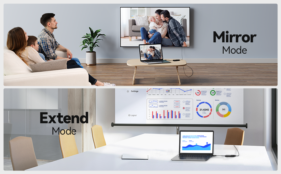 USB 3.0 to VGA Adapter, ABLEWE USB 3.0/2.0 to VGA 1080P Adapter (Male