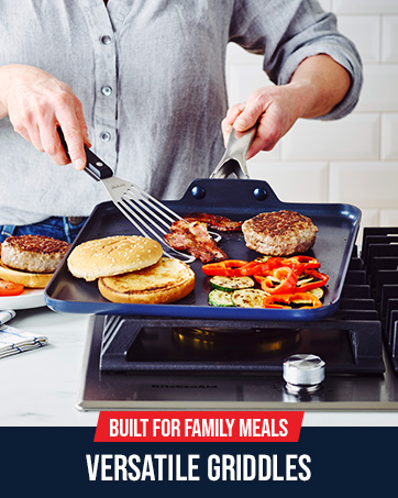 Blue Diamond Pan, Diamond-infused ceramic nonstick