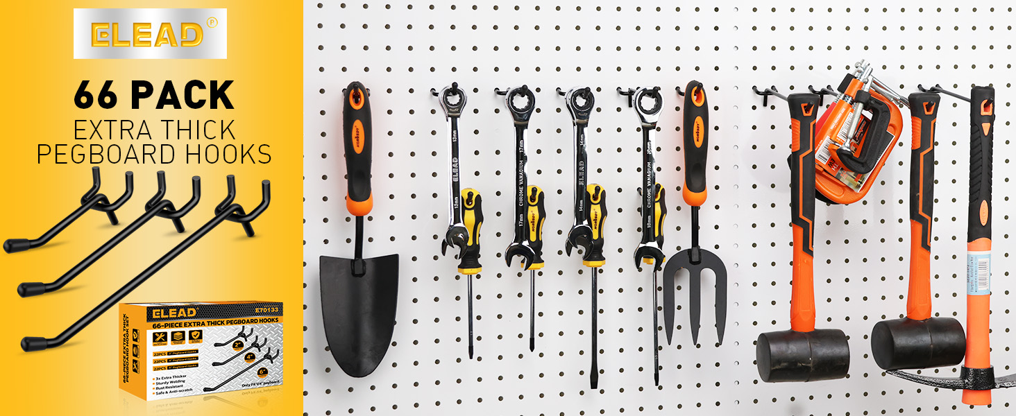 PEGBOARD HOOKS