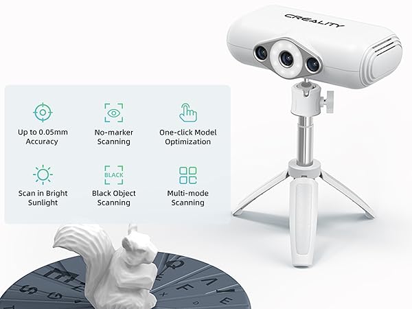 Creality CR-Scan Lizard 3D Scanner, 0.05mm High Precision 10