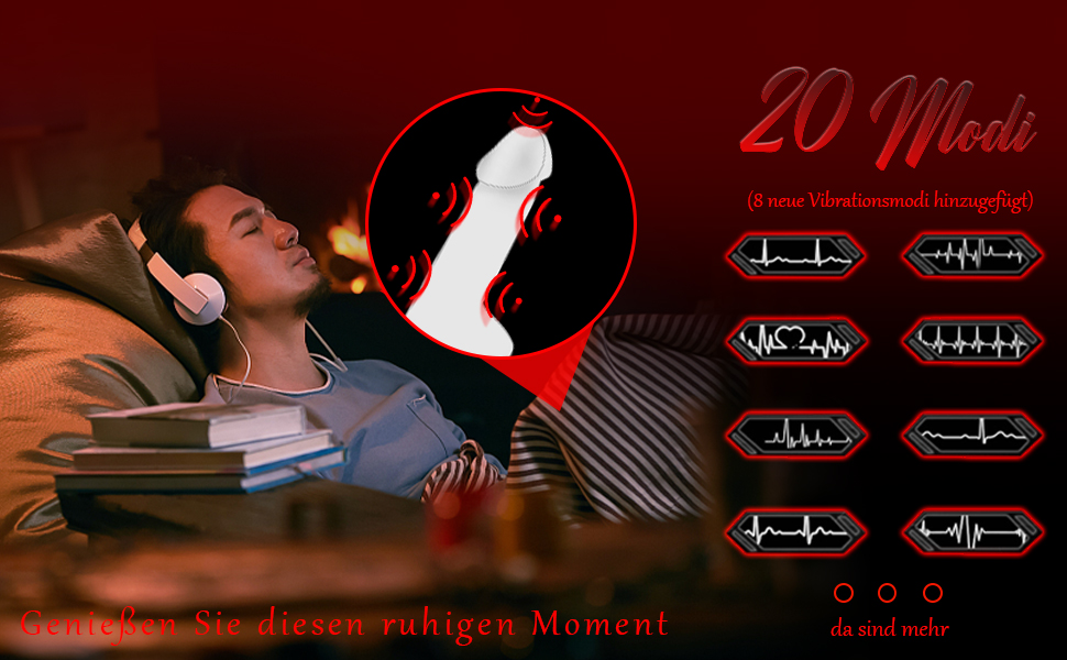 ein Poster mit einem Mann, der mit einem Kopfhörer in der Hand im Bett schläft.