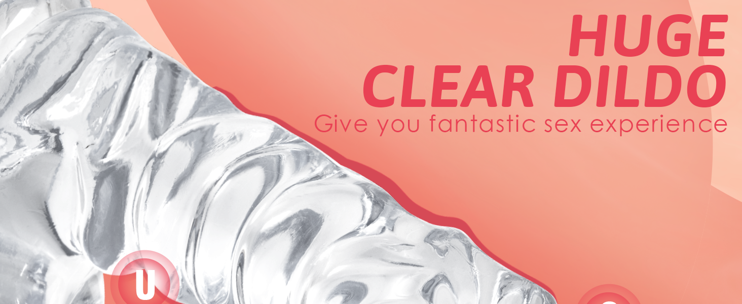huge clear dildo