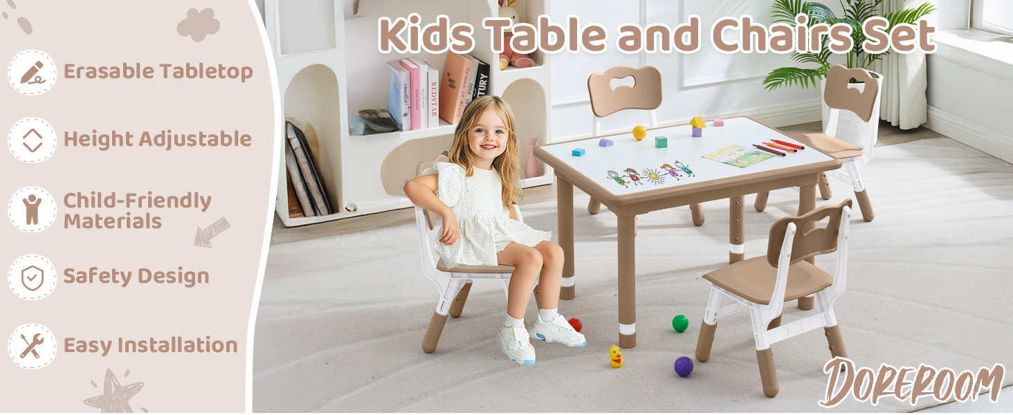 kids table and chairs