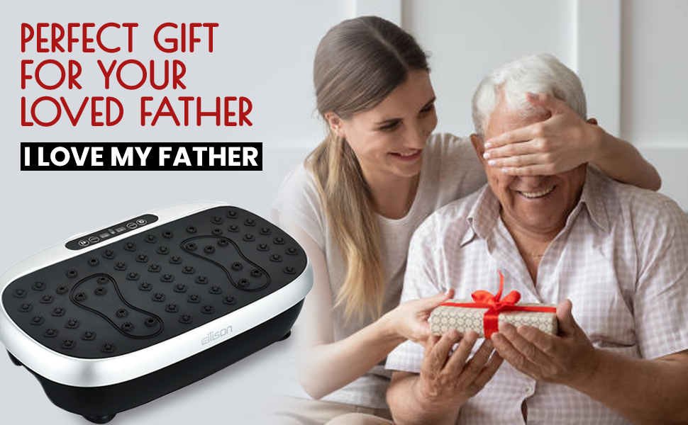 EILISON Atom Vibration Plate Exercise Machine Full Body Vibration