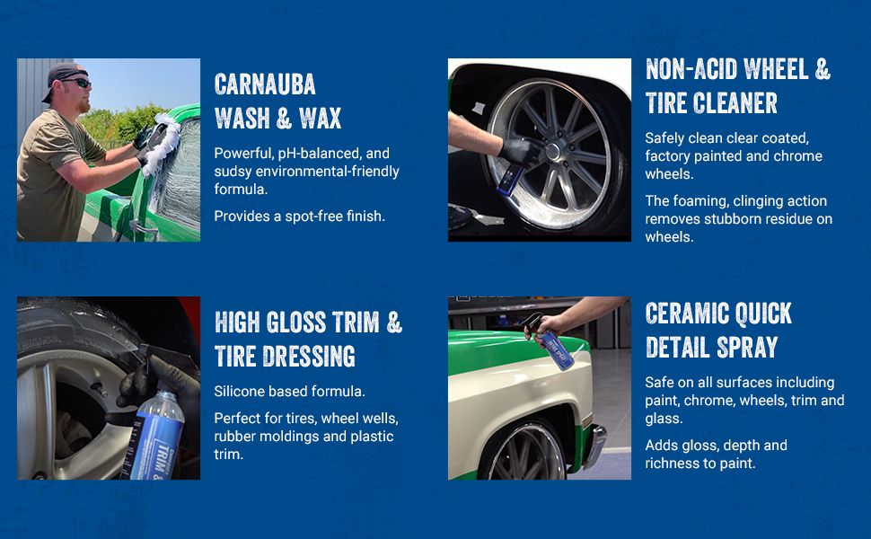 Eastwood Concours Complete Car Care Exterior Wash Kit