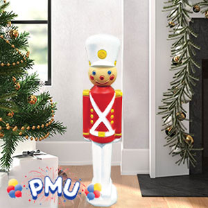 PMU Toy Soldier 31" Light Up Christmas Decoration