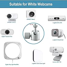 compatible with any webcams with 1/4''-20 interface