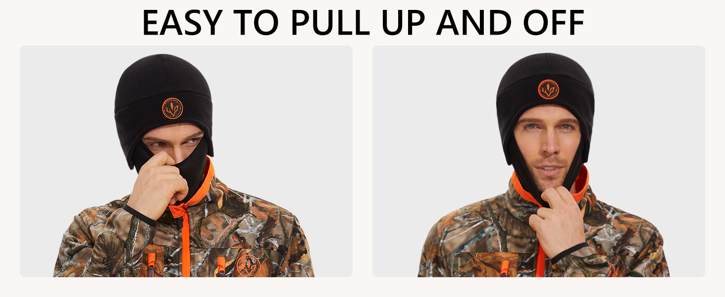 Earflap hat for men and women