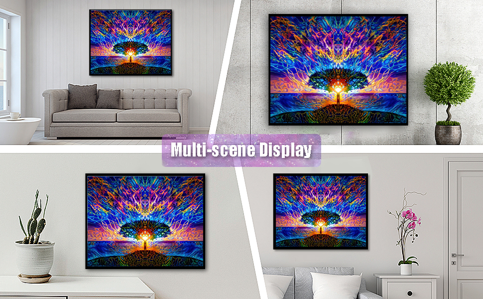 LWZAYS Paint by Number for Adults DIY Acrylic Paint by