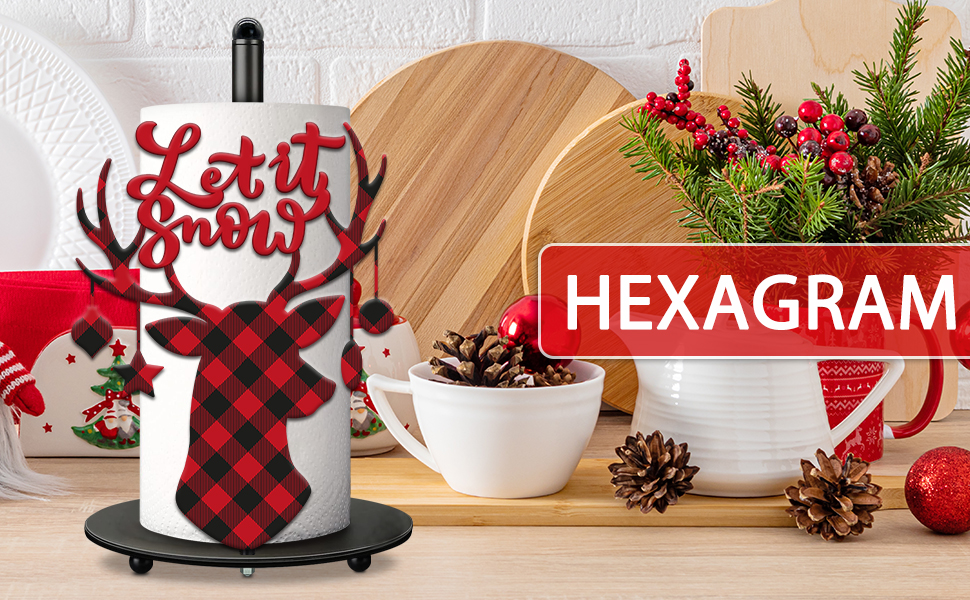 HEXAGRAM CHRISTMAS DECOR