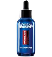 L'Oréal Hyaluronic Acid Serum for Men, For Aging, Dry and Dull Skin, Men Ex...