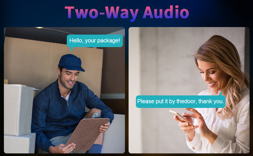Two way Audio