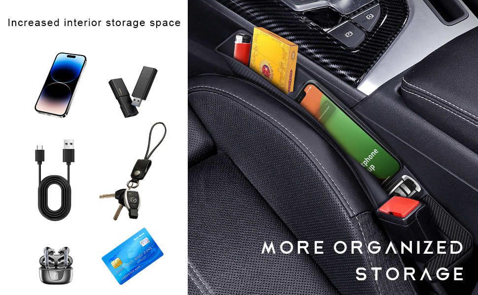 Our car seat gap filler is compatible with a wide range of vehicle.