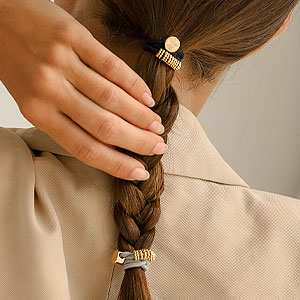 By Lilla, hair ties, ponytail hair ties, bracelet, hair accesories