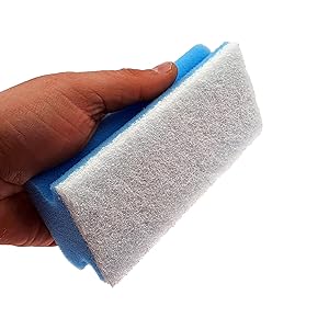 SCHAUMEX® 10er Set Kratzfreier Putzschwamm, soft, waschbar, Topfschwamm ...