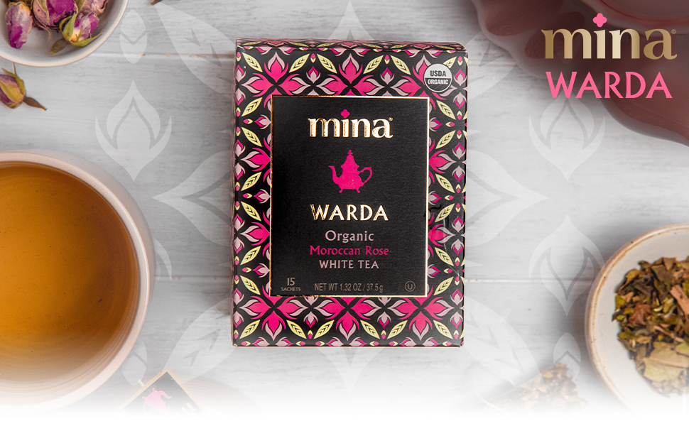 mina organic rose white tea moroccan rose tea rose buds organic rose white tea rose