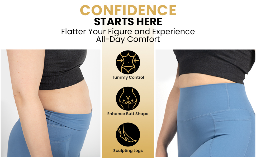 Workout Leggings with Pockets For Women