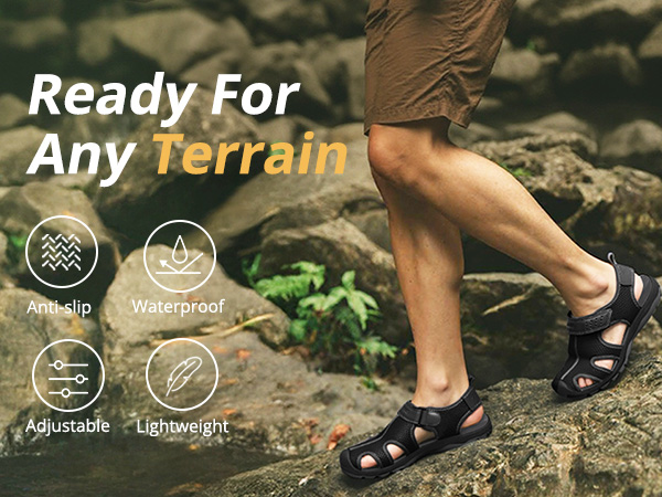 camel Amazon.com | CAMEL CROWN Men's Waterproof Hiking Sandals