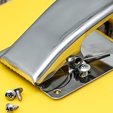 Come with 6 Self-Tapping mounting screws, easy to mount to any surface
