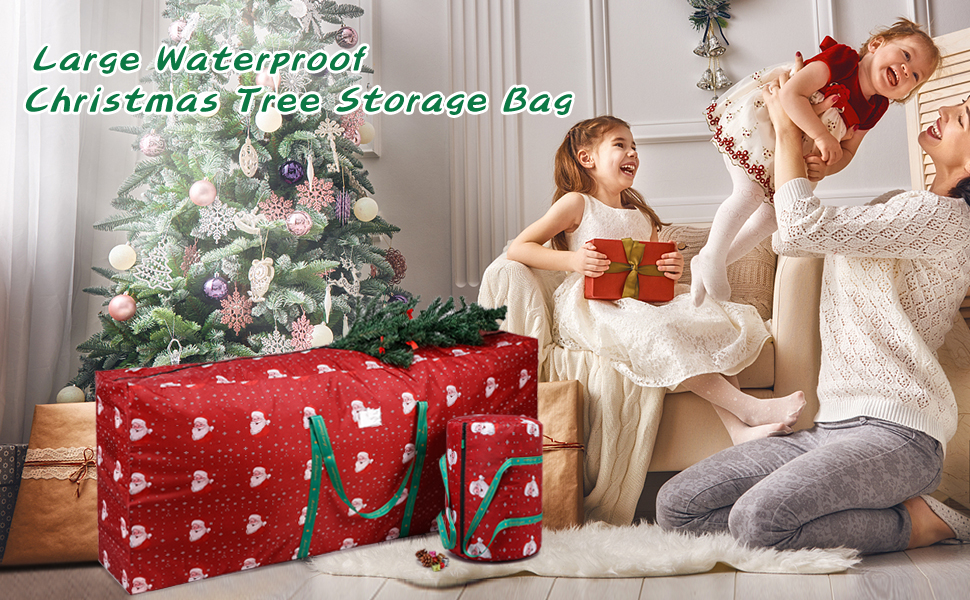 YueBags Christmas Tree Storage Bag Fits for 9ft Artificial