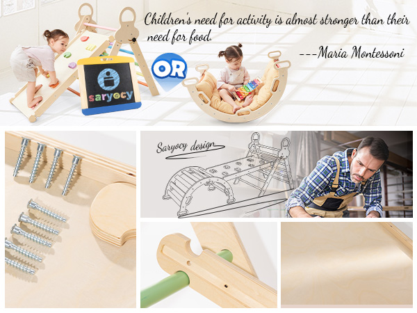 climbing toys for toddlers 1-3 inside, pikler triangle set, toddler climbing toys indoor, 