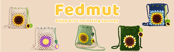 Crochet Kit for Beginners Small Purse Bag