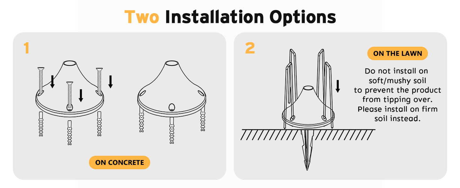 solar pole lights outdoor