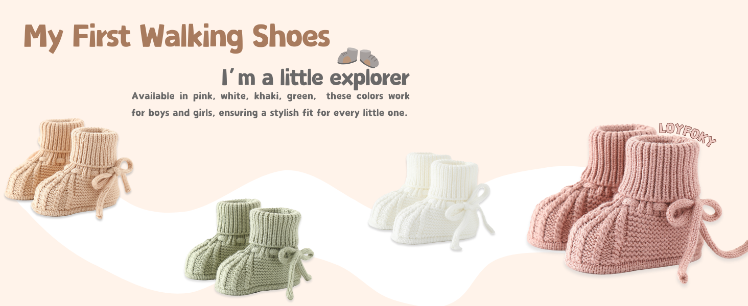 loyfoky newborn baby booties