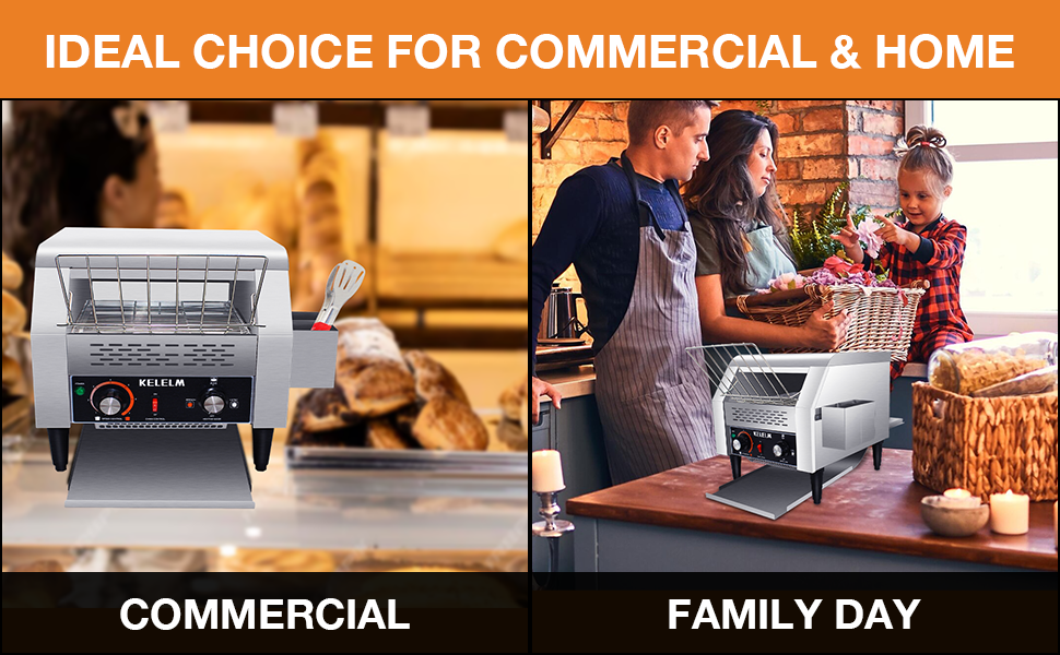 Heavy Duty Restaurant Toaster