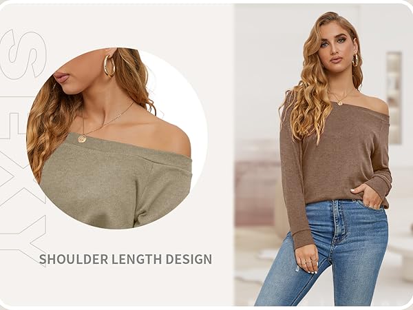 トップス rosarymoon off shoulder tunic トップス rosarymoon off shoulder tunic Rosarymoon Off