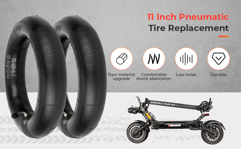 Amazon.com: (2 Pack) 110/50-6.5 Tire, 90/65-6.5 Inner Tube