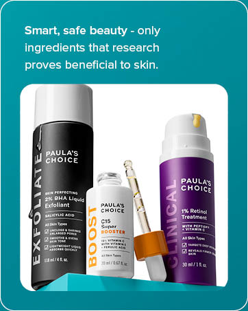 paulas choice skincare skin care smart safe beauty ingredients research bha retinol c15