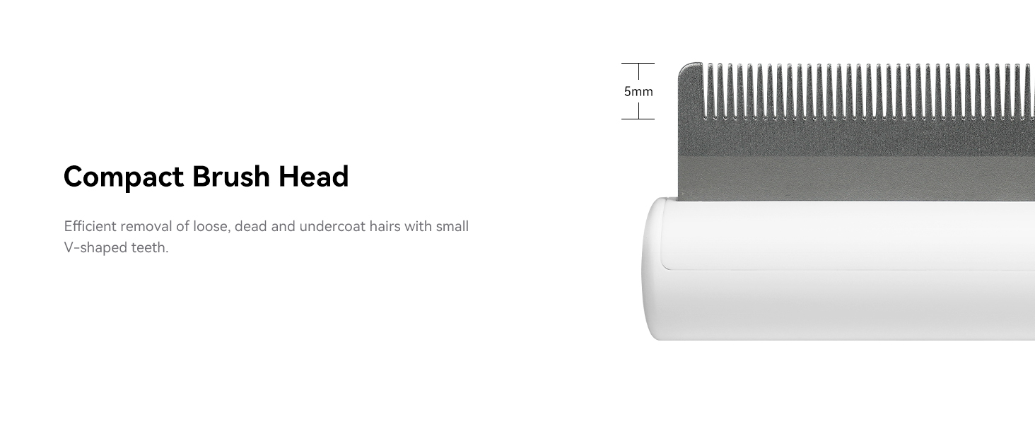 pet deshedding brush