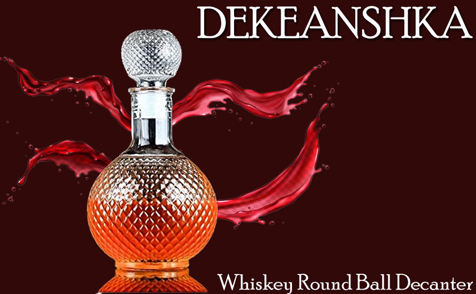 Whiskey Round Ball Decanter, SPN-RECPP