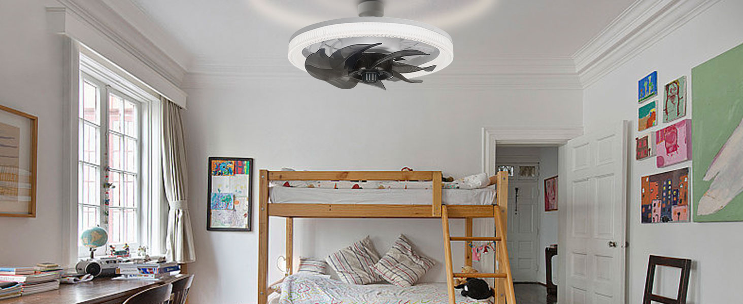 Socket Fan Light with Remote