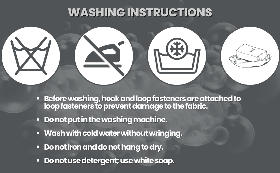 Washing Instructions