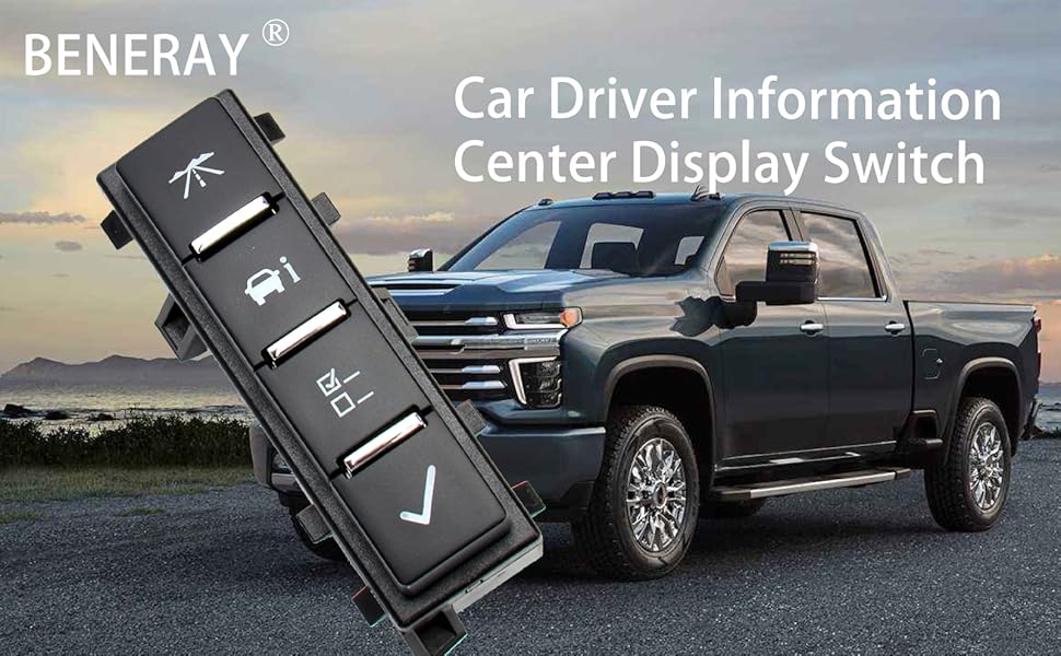 Car Driver Information Center Display Switch 15947841 Fit