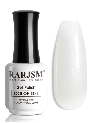 milky white gel nail polish shimmer milky white gel nail polish with glitter