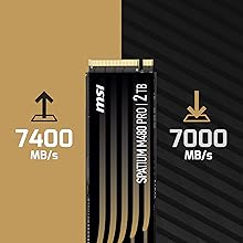 MSI SPATIUM M480 Pro PCIe 4.0 NVMe M.2 2TB - Disque SSD